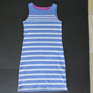 Joules Nautical Dress Size 6 or Small, Striped Slip In Blue White
